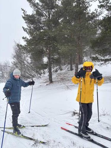 Deilig å kjenna det pisker i ansiktet?